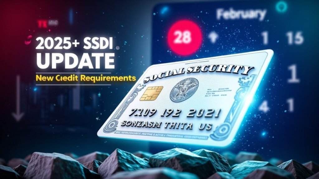 SSDI update: number of Social Security credits to get payments in 2025