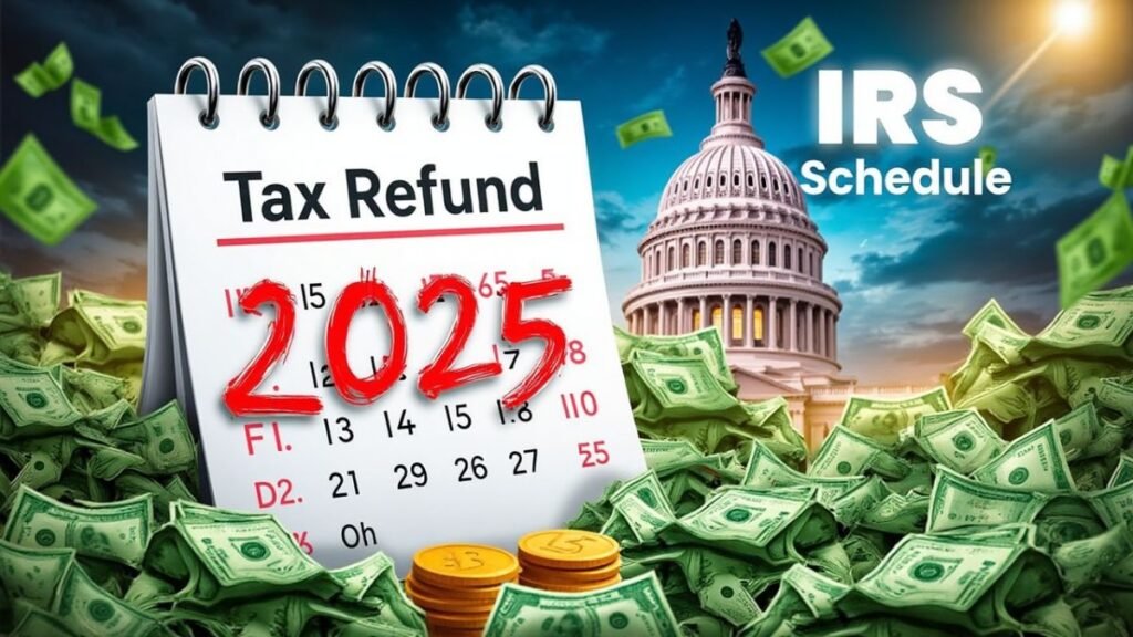 IRS: 2025 Tax Refund Schedule in the United States