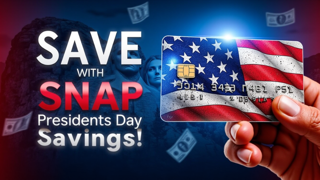 SNAP: Save money for Presidents Day using your EBT card