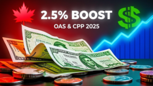 OAS & CPP Benefits Get a 2.5% Boost in 2025 – What’s the New Payment Amount?