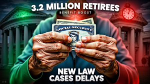 Social Security Benefit Boost for 3.2 Million Retirees: New Law Brings Delays