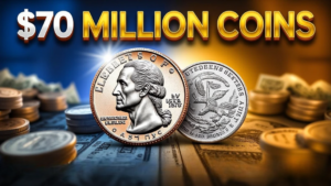 4 Rare Dimes & a Bicentennial Quarter Worth $70 Million Each